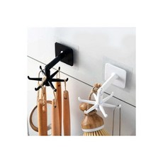 서랍 잠금장치 안전고리 이중잠금 유아안전용품, 주방 직각 회전홀더 회전 조리도구 걸이 홀더 거치대