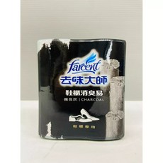 花仙子 去味大師 鞋櫃消臭易 備長炭 60g 2入, 1個