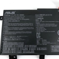 B31N1726 3芯 電池，適用於華碩ASUS FX504GE FX505 FX505GE FX80 FX80G筆記型電腦，長效穩定供電, 1個, B31N1726 短排線-保固一年