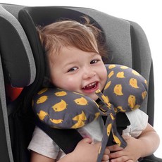 아기 유아 유모차 카시트 목베개 목쿠션 몽슈레 넥서포터, 해피캠핑-화이트