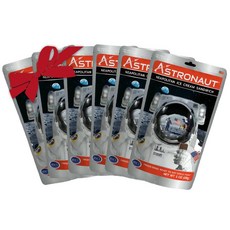 우주 비행사 동결 건조 아이스크림 우주 아이스크림 나사 디저트 6개, 28g