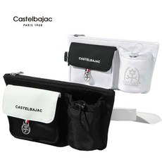 까스텔바작 아미앙스 여성 힙색 벨트백 BWEW-GP502, 화이트, 1개