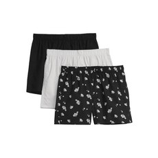 GAP Mens 3-Pack Boxers True Black Multi 1 S