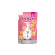 아이깨끗해 핸드워시 리필 레몬향, 450ml, 1개
