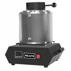 전기 용해로 소형 주물 제련 가마 주석 도가니 금속, 1세대 1KG/검정(강화)