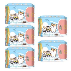 Besties 貝絲蒂 涼感抑菌衛生棉 超薄透氣 舒適親膚 量多安心, 5個, 8片, 日用