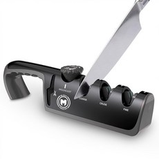 Black Monster 4合1多功能磨刀器剪刀磨刀器, 1個