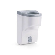 新品 全自動一鍵電動擠牙膏器衛生間免打孔懶人自動擠牙膏智能擠牙膏器 副廠商品, 灰白色, 1個