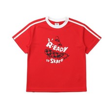 알로봇 보드쿨 반팔 티셔츠 14429-332-01 RD