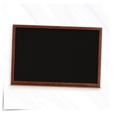 두문 블랙보드 우드프레임 60x40cm 칠판 입간판 메뉴 카페