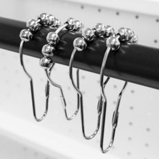 구슬 커튼 고리 커튼링 인테리어 부자재, 1