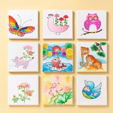 해솔 캔버스액자 나비 풍속화그리기