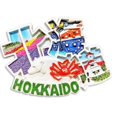유로고 한국 일본 호주 뉴질랜드 기념품 세계 여행 냉장고 자석, 일본-18-홋카이도