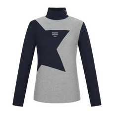 핑골프웨어 KQF 121D4TI384_NA 여성 배색 하이넥 긴팔 이너 티셔츠 2793816