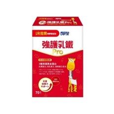 小兒利撒爾 強護 乳鐵 Pro 70包/盒, 1個, 小兒利撒爾 強護乳鐵Pro 70包
