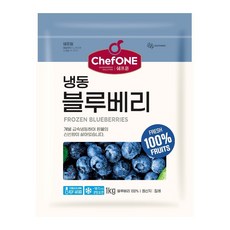 냉동 블루베리 /칠레산, 1개, 1kg