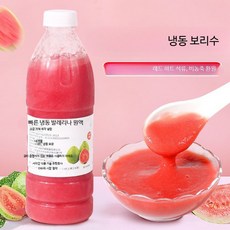 레몬주스 냉동 갓짜낸 향수 960ml 신선한 과일음료 비농축 자연 원액, 1개, 1L, 냉동 발레리나 원액