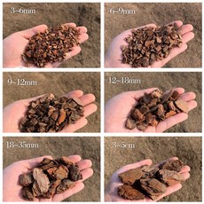 DIY 발효 소나무 껍질 천연 모든 종류의 식물 화분 심기 뿌리 영양 통기성 토양 500g, 05 30-50mm  pine bark, 1개