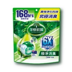 茶樹莊園 6X 濃縮科技洗衣球 抗菌防螨 極淨消臭 26顆, 1個