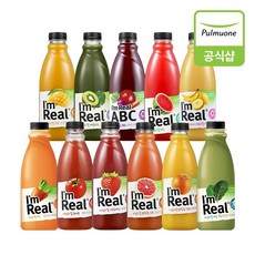 풀무원 아임리얼 주스 700ml 11종 3개 골라담기 (딸기 키위 토마토 외), 13  순수착즙 오렌지 (700ml) 3개