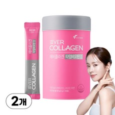 에버콜라겐 타임비오틴업 식약처 기능성 인정 GPH 콜라겐 저분자콜라겐펩타이드, 2개
