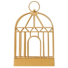 台灣快發 蚊香架 鳥籠蚊香架 懸掛式蚊香架 復古蚊香爐 金屬蚊香架 可壁掛蚊香, 鳥籠蚊香架 金色