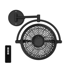 阿拉斯加 ALASKA VIVI折疊循環扇 V8D 白色/黑色 DC馬達 節能省電 無線遙控, V8D 黑色