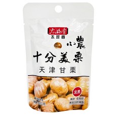 太珍香 十分美栗 極品甘栗仁 免剝殼, 1個, 太珍香十分美栗 30g*1包(單包入)