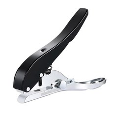 원형 홀 펀치 종이 펀치 휴대용 원형 싱글 홀 펀치 (ID 카드 PVC 카드 사진 엣지 밴딩용), 01 6mm