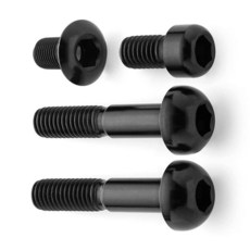 Terske Oil Slick 티타늄 브레이크 및 시프트 레버 산악 자전거 볼트 키트 SRAM 매치메이커에 적합, 오프 블랙