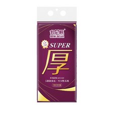BENI BEAR 邦尼熊 SUPER 厚五層抽取式衛生紙 1600張, 1個