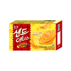 해태 샌드에이스 체다치즈맛, 1세트, 204g