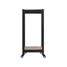 철재 이동식 선반 바퀴달린 홈던트 하우스, 블랙