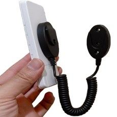 반샐리 리모컨 분실방지 스트랩 거치대 줄, 블랙, 1개
