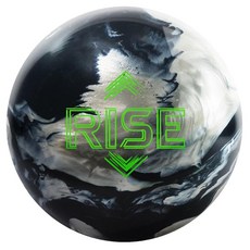 KR Strikeforce Rise 솔리드 언드릴링 볼링 볼 퍼플/블랙 4.5kg(10파운드), Black/Silver