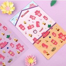 벨리곰 패트스티커 취미 bli+3805ih, 숲속