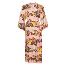 에레스 사베르 프루츠 프린트 체인 패턴 리버서블 가운