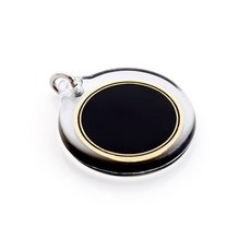 다용도양면번호판 검정 9834 지름38 잠금 1개입, 본상품