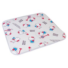格藍傢飾 Hello Kitty授權 AIRFit 3D立體透氣涼感空氣坐墊, 經典灰,1人座(約41x41cm)