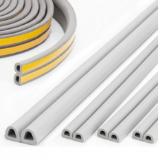 레드에셋 틈새 문풍지 창문 틈새막이 그레이 10m, 1개