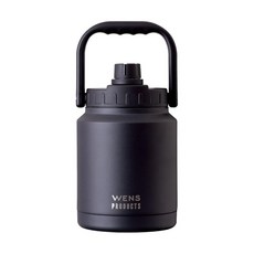 아틀라스 아이스 컨테이너 워터 자그 1.9L 보냉 진공 단열 스테인리스 아웃도어 캠핑 얼음 휴대용 얼음통 병 탱크 오래 녹지 않는다 대용량 물통 넓은 입구 손잡이 포함 스크래치가