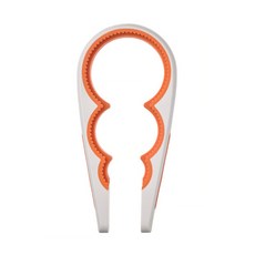 [이케아] UPPFYLLD 웁퓔드 병따개 오프화이트/브라이트오렌지 21 cm 405.294.00, 1개
