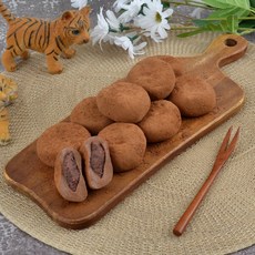 통팥앙금 옛날 찹쌀떡 초코맛 50g 개별포장 20개입, 20개