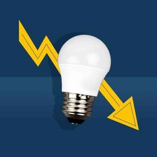 원포 장수 LED 인지구 3W 전구/주광색 볼램프 전구E26 E26전구