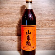 晟莊食品社 山東醋，古法釀造，醋香濃郁，適合各式料理，玻璃瓶裝，品質保證。, 1個