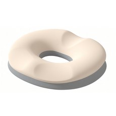 아띠꼴로 앉는맛 엉덩이 도넛 기능성 사무실 회음부 꼬리뼈 방석, 버터크림