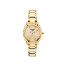Ted Baker 테드 베이커 커스티 여성용 골드 다이얼 33mm 시계 BKPRBS405 483116