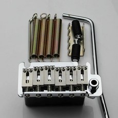 블록용 기타 트레몰로 브릿지 크롬, 1개