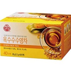 단비가 오뚜기 옥수수 수염차 티백 1.5g 40개입 티타임차