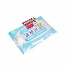 立得清 LET-GREEN 75%酒精擦濕紙巾 食品級酒精 清潔濕巾 擦拭無水痕 10抽單包裝, 1個, 10抽(單包)